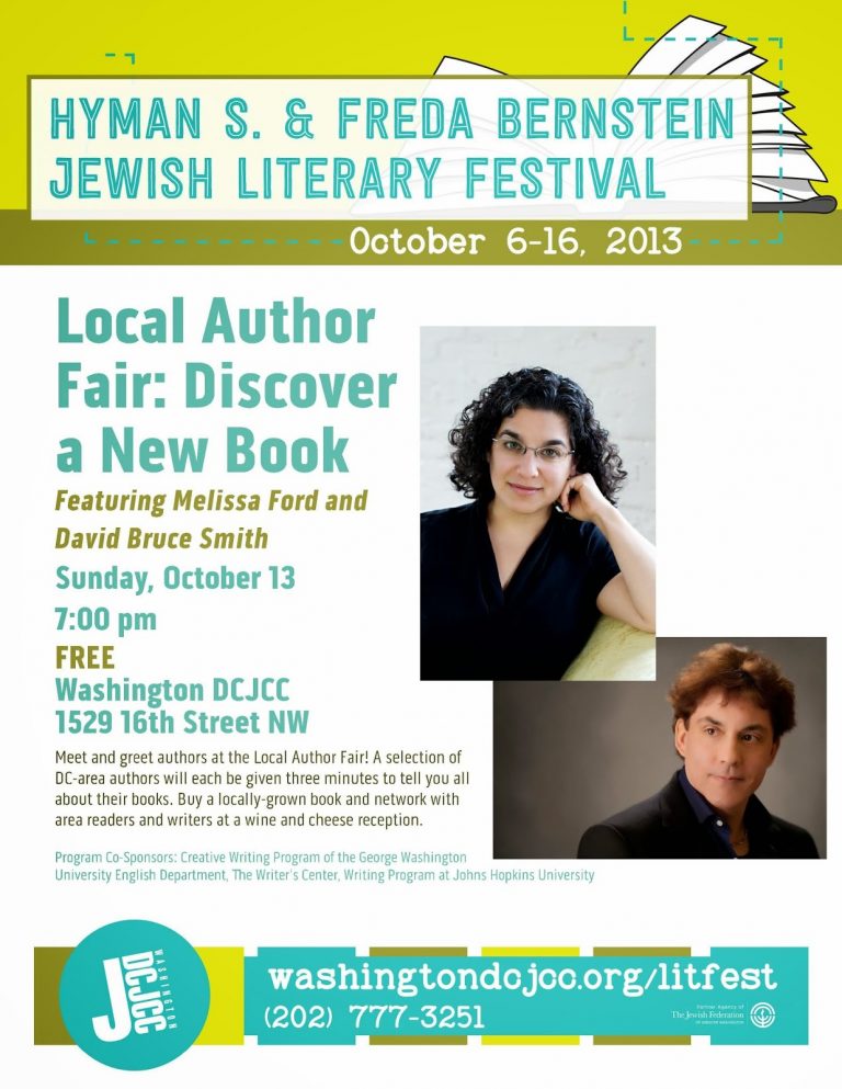 GW English Alums on the Move: David Bruce Smith at the Jewish Literary Festival