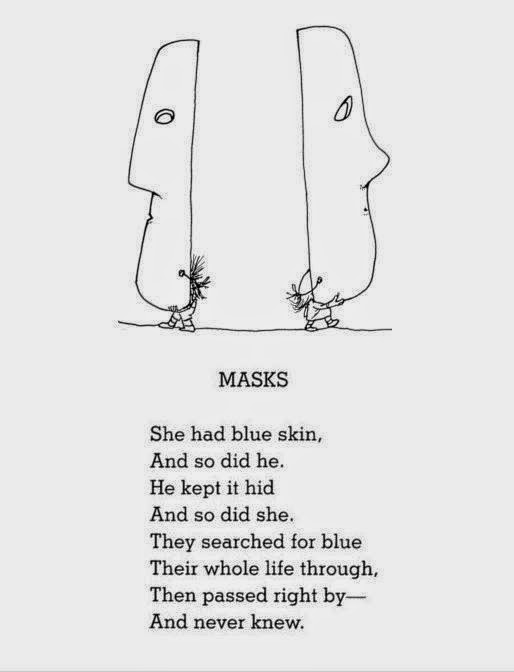 Poem of the Day: Shel Silverstein’s “Masks”