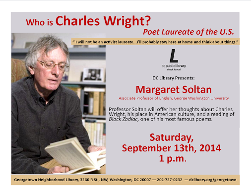 Professor Margaret Soltan Talks Poetry: Who Is Charles Wright?