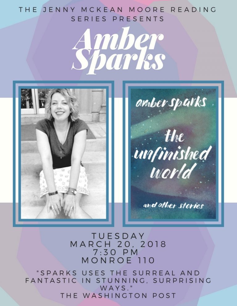 The Jenny McKean Moore Reading Series Presents: Amber Sparks