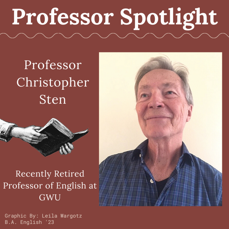 Professor Spotlight: Christopher Sten