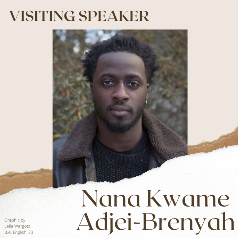Visiting Speaker: Nana Kwame Adjei-Brenyah