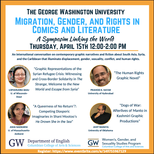 New Event: Migration, Gender, and Rights in Comics and Literature